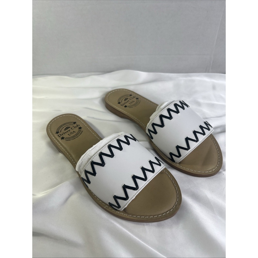 Driver Club USA womens Womens Genuine Leather  Brazil Malibu SandalLoafer Flat 7